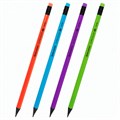 Набор карандашей чернографитных BRAUBERG "ULTRA COLOR" 4 шт., HB, с ластиком, пластиковые, 181709 181709