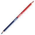 Карандаши двусторонние CARIOCA "Bi-color", 12 штук, 24 цвета, трехгранные, грифель 3 мм, натуральное дерево, 42991 181703
