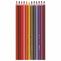 Карандаши цветные BIC "Evolution Stripes", 12 цветов, шестигранные, грифель 9505221 182064
