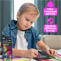 Карандаши цветные BRAUBERG NEON, 12 неоновых цветов, трехгранные, грифель 3 мм, черное дерево, 181852 181852