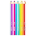 Карандаши цветные BRAUBERG PASTEL, 12 пастельных цветов, трехгранные, грифель 3 мм, натуральное дерево, 181850 181850