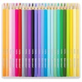 Карандаши цветные BRAUBERG PASTEL, 24 пастельных цвета, трехгранные, грифель 3 мм, натуральное дерево, 181851 181851