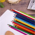 Карандаши цветные BRAUBERG PREMIUM, 18 цветов, шестигранные, грифель 3,3 мм, натуральное дерево, 181657 181657