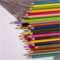 Карандаши цветные BRAUBERG PREMIUM, 36 цветов, трехгранные, грифель 3,3 мм, натуральное дерево, 181654 181654