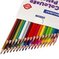 Карандаши цветные BRAUBERG PREMIUM, 36 цветов, шестигранные, грифель 3,3 мм, натуральное дерево, 181659 181659