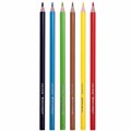 Карандаши цветные BRAUBERG PREMIUM, 6 цветов, трехгранные, грифель 3 мм, 181660 181660