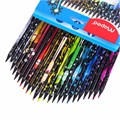 Карандаши цветные MAPED "COLOR PEP'S Black Monster", 24 цвета, трехгранные, 862624 181987