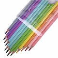 Карандаши цветные пастельные CARIOCA "Pastel", 12 цветов, ПВХ-чехол, шестигранные, грифель 3,3 мм, натуральное дерево, 43034 181702