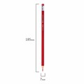 Карандаши цветные стираемые с ластиком BRAUBERG ERASABLE, 12 цветов, шестигранные, грифель 3 мм, натуральное дерево, 181932 181932
