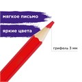 Карандаши цветные акварельные BRAUBERG "АКАДЕМИЯ", 24 цвета, шестигранные, грифель 3 мм, натуральное дерево, 181400 181400