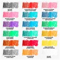 Карандаши цветные акварельные BRAUBERG PREMIUM AQUARELLE, 18 цветов, трехгранные, утолщенный грифель 4 мм, натуральное дерево, 181672 181672