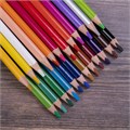 Карандаши цветные акварельные BRAUBERG PREMIUM AQUARELLE, 24 цвета, трехгранные, утолщенный грифель 4 мм, натуральное дерево, 181673 181673