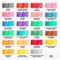 Карандаши цветные акварельные BRAUBERG PREMIUM AQUARELLE, 24 цвета, трехгранные, утолщенный грифель 4 мм, натуральное дерево, 181673 181673