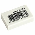 Ластик BRAUBERG "Classic", 26х17х7 мм, белый, прямоугольный, 221033 221033