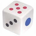 Ластик BRAUBERG "Cubo", 24х24х24 мм, белый, ассорти, 223605 223605