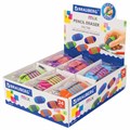 Ластик BRAUBERG "Mix Pro", 58х33х13 мм, цвет ассорти, 228722 228722