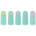 Ластик BRAUBERG "ULTRA PASTEL", 57х24х15 мм, пастельные цвета ассорти, бирюзовый пластиковый держатель, 272688 272688