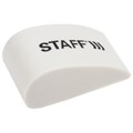 Ластик STAFF "College" PE-070, 38х22х16 мм, в форме капли, цвет белый, 228070 228070