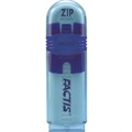 Ластик выдвижной FACTIS ZIP (Испания), 80x10x10 мм, белый, пластиковый корпус ассорти, PTF1030 228023