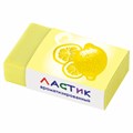 Ластик ПИФАГОР "Фрукты", 35х21х9 мм, ароматизированный, ассорти, картонный держатель, 222477 222477