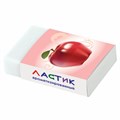 Ластик ПИФАГОР "Фрукты", 35х21х9 мм, ароматизированный, ассорти, картонный держатель, 222477 222477