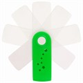 Ластик ЮНЛАНДИЯ "Юнландик-астронавт", 57х22х14 мм, пластиковый футляр, ассорти, 229564 229564