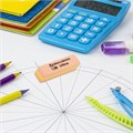 Ластики BRAUBERG "Ultra Mix" 6 шт., размер ластика 41х14х8 мм, ассорти, натуральный каучук, 229602 229602