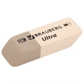 Ластики BRAUBERG "Ultra" 6 шт., размер ластика 41х14х8 мм, серо-белые, натуральный каучук, 229600 229600