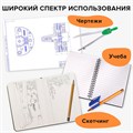 Ластик электрический BRAUBERG "JET", питание от 2 батареек ААА, 8 сменных ластиков, голубой, 229612 229612