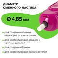 Ластик электрический BRAUBERG "JET", питание от 2 батареек ААА, 8 сменных ластиков, розовый, 229617 229617