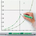 Маркер стираемый для белой доски ЗЕЛЕНЫЙ, BRAUBERG "Neo", 5 мм, с клипом, 150490 150490