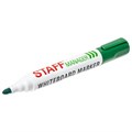 Маркер стираемый для белой доски ЗЕЛЕНЫЙ, STAFF "Manager" WBM-491, 5 мм, с клипом, 151494 151494