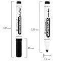 Маркер стираемый для белой доски ЧЕРНЫЙ, CENTROPEN "Dry-Wipe", 2,5 мм, 8559, 5 8559 0112 150318