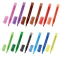 Маркеры стираемые для белой доски НАБОР 12 ЦВЕТОВ, BRAUBERG "MULTICOLOR", 3 мм, 152121 152121
