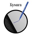 Маркер перманентный BRAUBERG "CLASSICLine", СИНИЙ, тонкий наконечник 1 мм, 150297 150297