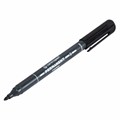 Маркер перманентный CENTROPEN 2836, ЧЕРНЫЙ, круглый наконечник, 2 мм, 6 2836 0012 152022