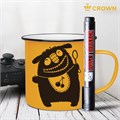 Маркер перманентный CROWN "Multi Marker", ЧЕРНЫЙ, круглый наконечник, 3 мм, CPM-800 151552