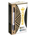 Маркер перманентный CROWN двусторонний "Multi Marker Twin", ЧЕРНЫЙ, круглый, 2 мм / 1 мм, P-800W 151553