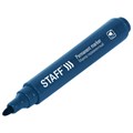 Маркер перманентный STAFF "Basic Budget PM-125", СИНИЙ, круглый наконечник 3 мм, 152175 152175