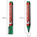 Маркер перманентный ULTRA MARKER, ЗЕЛЕНЫЙ, 3,5 мм, с клипом, BRAUBERG, 152207 152207