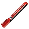 Маркер перманентный ULTRA MARKER, КРАСНЫЙ, 3,5 мм, с клипом, BRAUBERG, 152205 152205