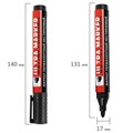 Маркер перманентный ULTRA MARKER, ЧЕРНЫЙ, 3,5 мм, с клипом, BRAUBERG, 152204 152204