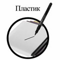 Маркер перманентный двусторонний BRAUBERG DUO, ЧЕРНЫЙ, наконечники 0,7/1 мм, 152210 152210