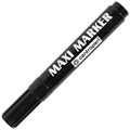Маркер перманентный универсальный ЧЕРНЫЙ CENTROPEN "Maxi Marker", 2-4 мм, 8936, 5 8936 0112 151125