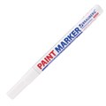 Маркер-краска лаковый (paint marker) 2 мм, БЕЛЫЙ, НИТРО-ОСНОВА, алюминиевый корпус, BRAUBERG PROFESSIONAL PLUS, 151438 151438