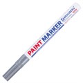 Маркер-краска лаковый (paint marker) 2 мм, СЕРЕБРЯНЫЙ, НИТРО-ОСНОВА, алюминиевый корпус, BRAUBERG PROFESSIONAL PLUS, 151442 151442