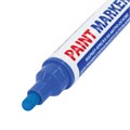 Маркер-краска лаковый (paint marker) 6 мм, СИНИЙ, НИТРО-ОСНОВА, BRAUBERG PROFESSIONAL PLUS EXTRA, 151453 151453