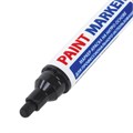 Маркер-краска лаковый (paint marker) 6 мм, ЧЕРНЫЙ, НИТРО-ОСНОВА, BRAUBERG PROFESSIONAL PLUS EXTRA, 151451 151451