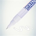 Маркер-краска лаковый (paint marker) MUNHWA "Slim", 2 мм, БЕЛЫЙ, нитро-основа, алюминиевый корпус, SPM-05 151462