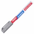 Маркер-краска лаковый EXTRA (paint marker) 1 мм, СЕРЕБРЯНЫЙ, УСИЛЕННАЯ НИТРО-ОСНОВА, BRAUBERG, 151965 151965